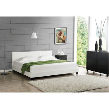 Cama De Matrimonio Life Con Cajones 135/140x190/200 Cm - Blanco Mate con  Ofertas en Carrefour