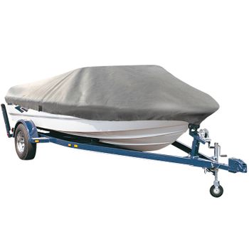 [pro.tec]® Cubierta De Barco - 487cm X 230cm - Gris - Funda Para Embarcaciones - Lona