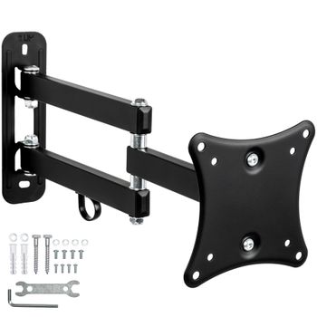 Soporte De Pared Para Monitores De 10-24″ (25-61cm) Inclinable Y Orientable