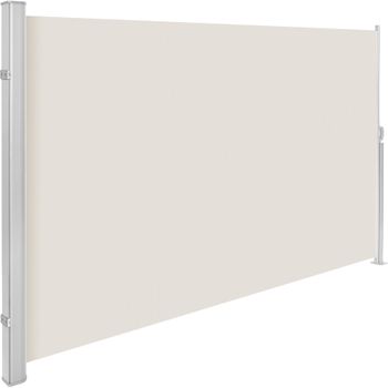 Toldo Lateral Extensible De Aluminio - 200 X 300 Cm, Beige