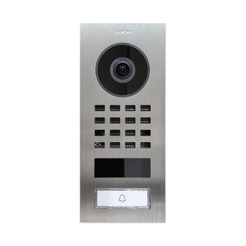 Videoportero Ip Con Detector De Movimiento 1 Timbre - Doorbird D1101v Inox Saltwater - Montaje Empotrado