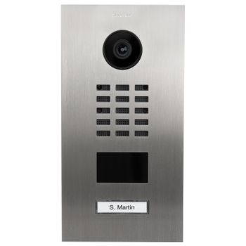 Videoportero Ip 1 Timbre Con Lector De Tarjetas Rfid - Doorbird D2101v Saltwater Acero Inoxidable