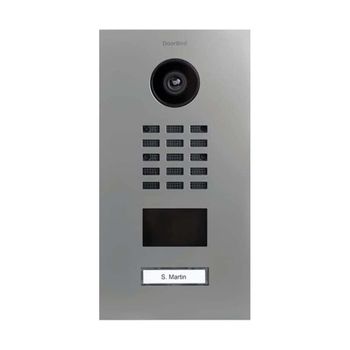 Videoportero Ip 1 Timbre Con Lector De Tarjetas Rfid - Doorbird D2101v Aluminio Blanco