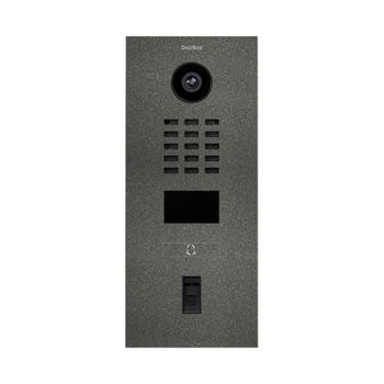 Videoportero Ip 1 Timbre Con Lector De Huellas Dactilares - Doorbird D2101fv Fingerprint 50 Gris