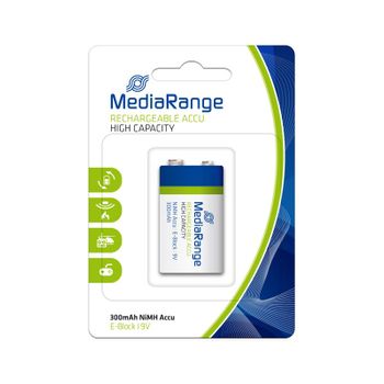 Mediarange Pila Recargable 9v Mrbat124 (6hr61)