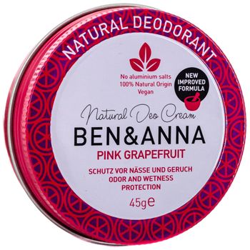 Ben&anna Desodorante En Crema Pink Grapefruit 45 Gr