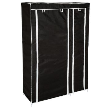 Armario Johanna 107x175x45cm - Negro