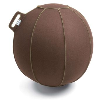 Pelota De Asiento Velt Para El Interior De 60x65cm De Vluv Color Brown/green