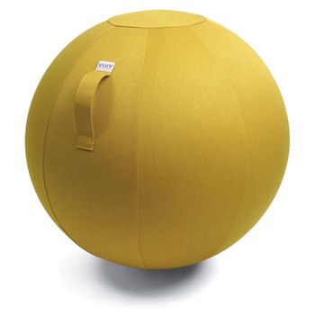 Pelota De Asiento Leiv Para El Interior De 60x65cm De Vluv Color Mustard