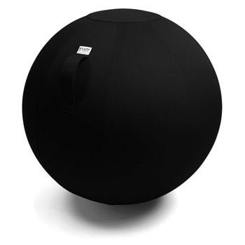 Pelota De Asiento Leiv Para El Interior De 60x65cm De Vluv Color Black