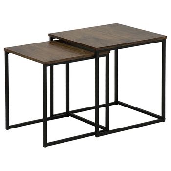 ML-Design 2x Patas de Mesa de Centro 40 x 43 cm Soporte en Forma de