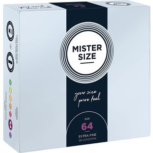 Mister Size Pack 64mm 36 Unidades