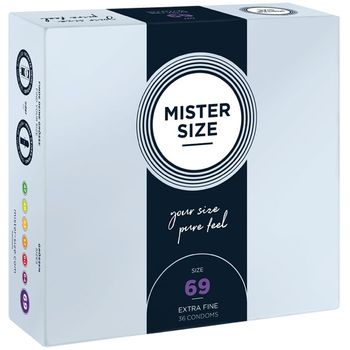 Mister Size Preservativo Extrafinos 69 Mm 36 Unidades