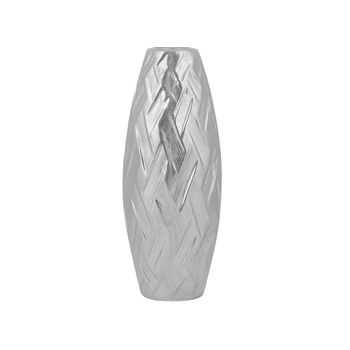 Jarron De Cristal Transparente Y Dorado De 33.5cm Crystal con Ofertas en  Carrefour
