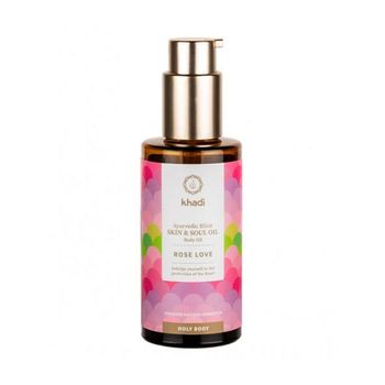 Aceite Elixir Ayurveda Rosa-regenerante Khadi 100 Ml