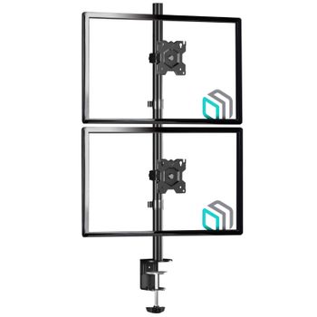 Onkron Soporte Para Dos Monitores 13"-34" En Vertical, D208e-b