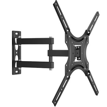 Soporte De Tv 26"-55" Inclinable Y Giratorio, Negro Ste344-b