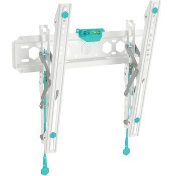 Onkron Soporte Tv Pared Inclinable Para Pantallas 32-70" Hasta 60 Kg - Máx 400x400 Vesa Soporte Tv Inclinable 12° / Blanco Tm5-w