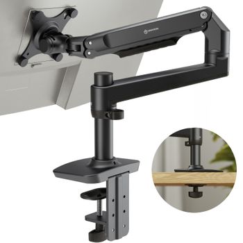 Soporte De Mesa Onkron Para Monitor De 17" A 38" De Hasta 11 Kg Negro Ms75-b