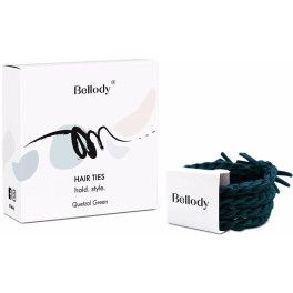 Bellody Original Hair Ties Quetzal Green 4 Uds Unisex