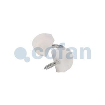 2 Uds. Tope Para Persiana Blanco 60 Mm Venta Unitaria