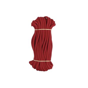 Madeja Cuerda Trenzada Poli 6mm 10m Rojo - Cofan