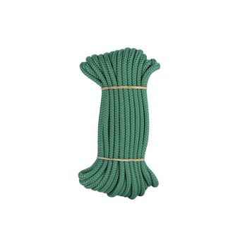 Madeja Cuerda Trenzada Poli 6mm 10m Verde - Cofan