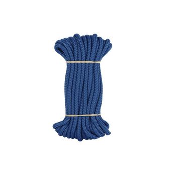 Madeja Cuerda Trenzada Poli 6mm 10m Azul - Cofan