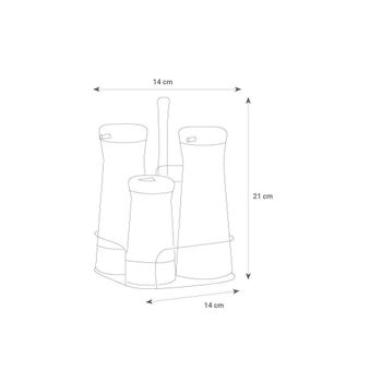 Set Aceitera Mod.picual Inox 230ml-120ml - Cofan