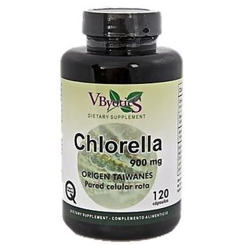 Chlorella Taiwanés Vbyotics 120 Cápsulas