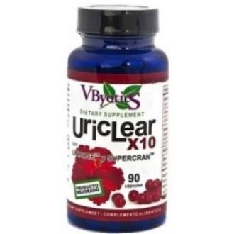 Uriclear X10 Con Utirose Y Supercran  90 Caps. V.byotic