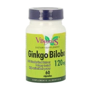 Ginkgo Biloba 120mg 24/6 Vbyotics 60 Cápsulas