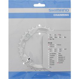 Shimano Plato 32d Alivio Fc-m415 Plata