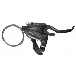 Shimano Maneta Freno/cambio St-ef500 Derecha V-brake 8v.2050 Mm Negro 2 Dedos