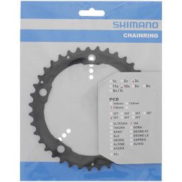 Shimano Plato 39d-d 105 Fc-5703 Negro