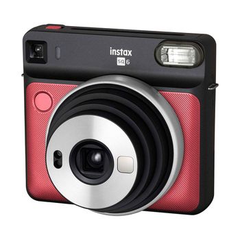 Fujifilm Instax Square Sq6 Rojo Rubí Cámara Instantánea