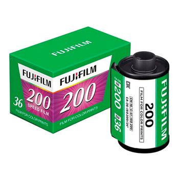 Fujifilm Película Fotográfica 36 Fotos Color, Cámara Analógica, Iso 200 Speed