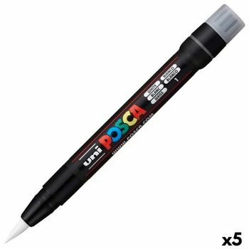 Rotuladores Posca Pcf-350 Blanco (5 Unidades)