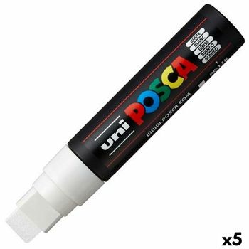 Rotuladores Posca Pc-17k Blanco 5 Unidades