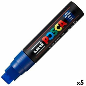 Marcador Posca Pc-17k Azul (5 Unidades)