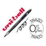 Boligrafo Uni-ball Roller Air Uba-188-m 0 5 Mm Tinta Liquida Negro (pack De 12)