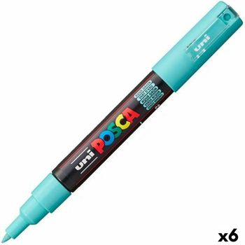 Marcador Posca Pc-1m Verde/azul (6 Unidades)