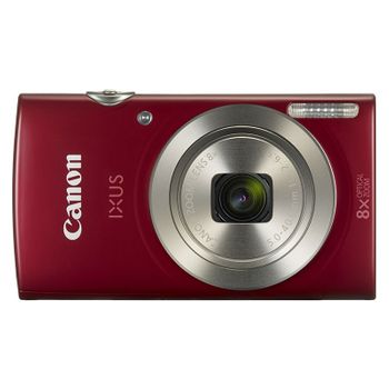 Canon Cámara Digital Ixux 185 20mpx Zoom 16x Zo 8x Roja