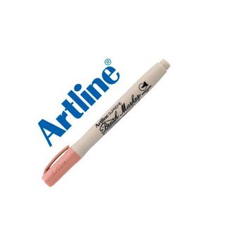 Rotulador Artline Supreme Brush Pintura Base De Agua Punta Tipo Pincel Trazo Variable Melocoton