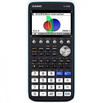 Calculadora Casio Fx-cg50 Cientifica Grafica 8 Lineas 21 Caracteres Pantalla Color 3d Memoria 16 Mb Conexion Usb