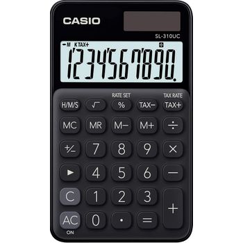 Casio Sl-310uc-bk Calculadora Bolsillo Calculadora Básica Negro
