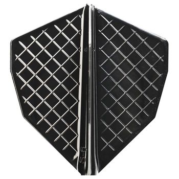 Cosmo Darts Flights Flight Pro S-6 Black