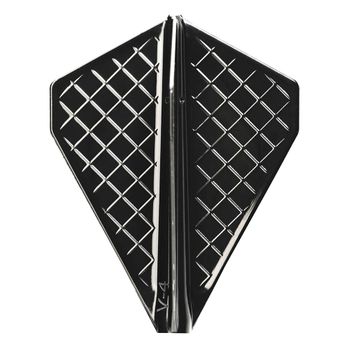 Cosmo Darts Flights Flight Pro V-4 Black