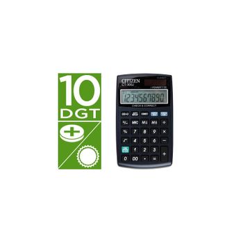 Calculadora Citizen Bolsillo Ct-300j 10 Digitos