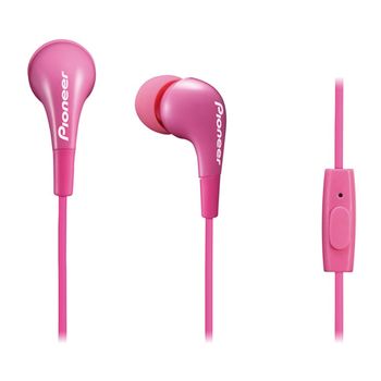 Auriculares Intrauditivos Pioneer Silicona Rosa Con Micro Se-cl502t-p